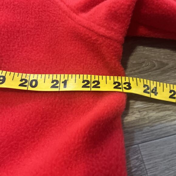 Columbia Women’s Plus Size Long Sleeve Fleece Full Zip  Red 1X - Picture 8 of 10